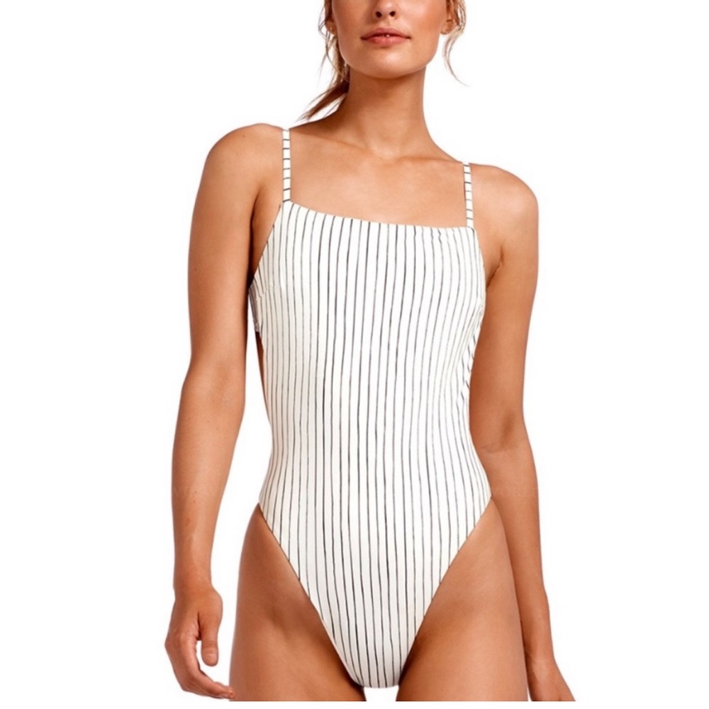 Vitamin A striped one piece